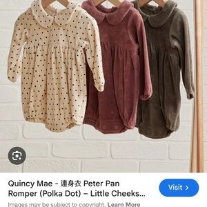 Quincy Mae peterpan romper